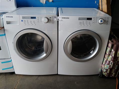 SAMSUNG FRONT LOAD WASHER & DRYER SET