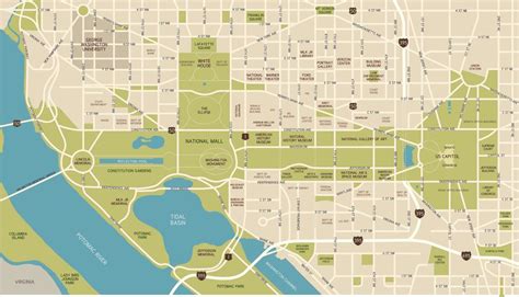 Map Of Washington Dc Mall | Gadgets 2018