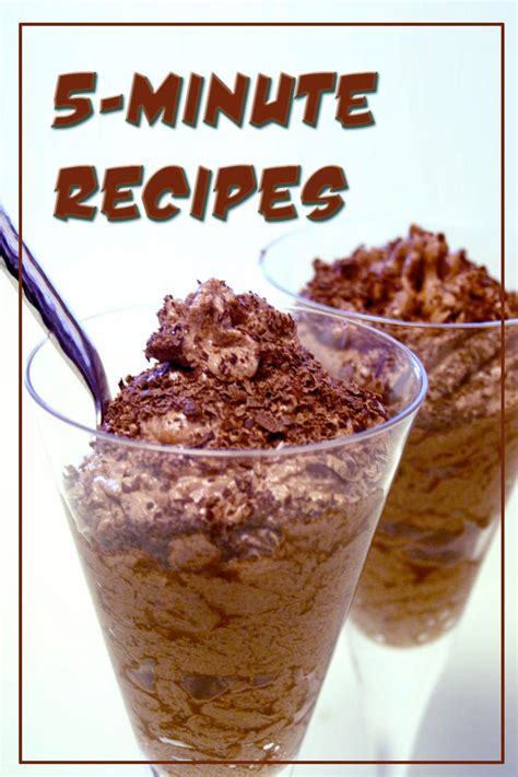 5-Minute Recipes - Instructables