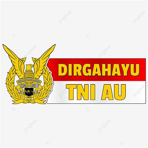 Dirgahayu Indonesia Vector Hd PNG Images, Dirgahayu Tni Au Indonesia ...