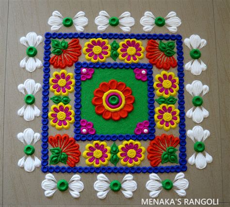 Simple And Easy Rangoli Designs For Weddings & Festivals - Pyaari Weddings