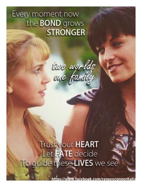 Pin auf Xena and Gabrielle pics and quotes