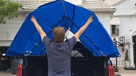 Homemade Tent for Truck Bed! - YouTube