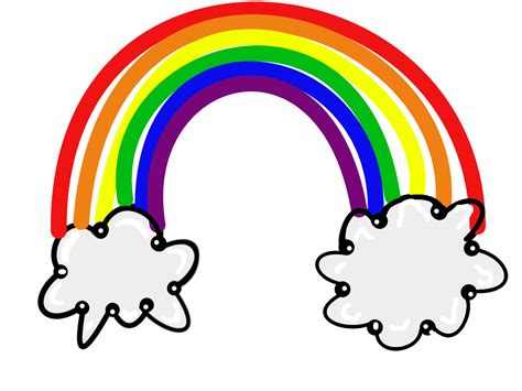 Rainbow Border Clipart | Free download on ClipArtMag