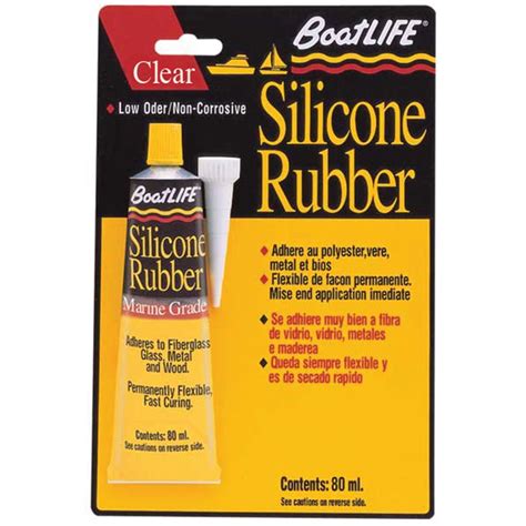 BoatLIFE 1140 Marine Silicone Rubber Sealant - Clear, 3 oz. - Walmart ...