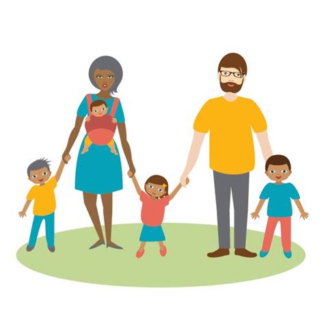 Best Biracial Family Illustrations, Royalty-Free Vector Graphics & Clip ...