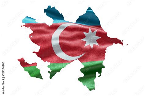 Azerbaijan map outline icon. PNG alpha channel. Country with national ...