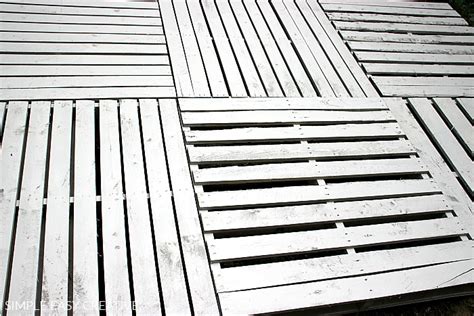 How to Build a Wood Pallet Deck - Hoosier Homemade