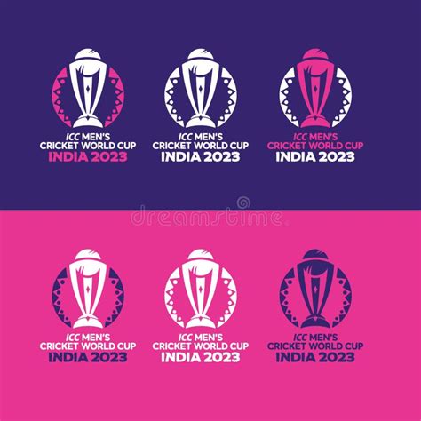 Icc Cricket World Cup 2023 Stock Illustrations – 193 Icc Cricket World ...