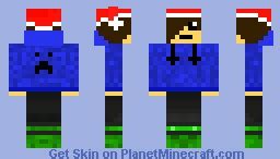 Santa hat Minecraft Skin