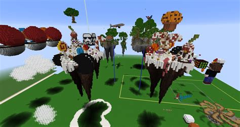 All my Bedwars/ Skywars map Minecraft Map