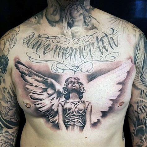 39 Vintage Wing Chest Tattoo Designs for Men [2024 Guide] | Chest ...