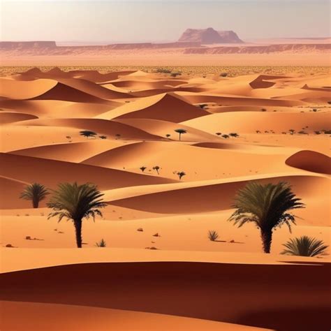 Premium Photo | Sahara Desert Oasis