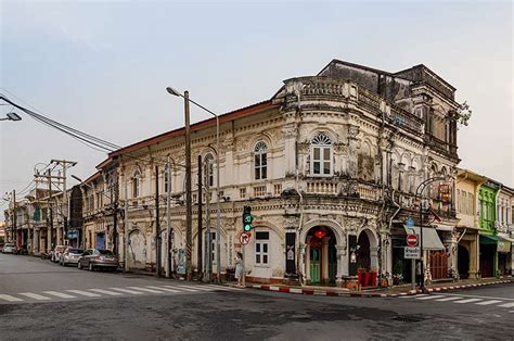 Old Phuket Town - Sino Portuguese historic buildings