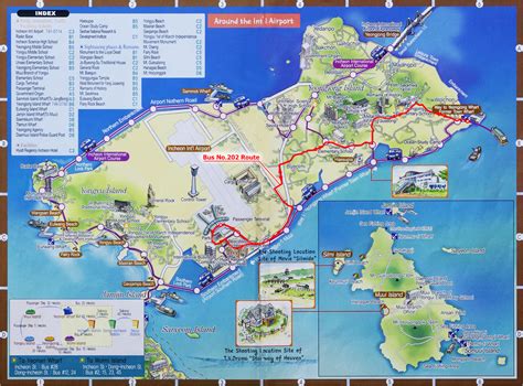 Yeongjong Island Tourist Map - Yeongjong Island South Korea • mappery