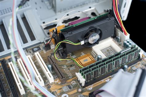 Free Stock Photo 13807 Old Pentium II computer hardware | freeimageslive