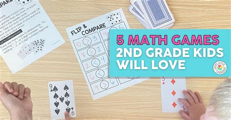 5 Math Games 2nd Grade Kids Love - Lucky Little Learners