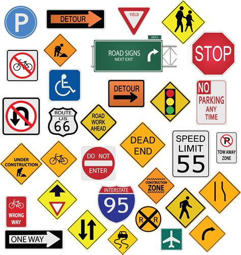 Traffic Signs Printable - Printable Word Searches