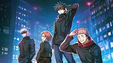 Hd 4k Jujutsu Kaisen Characters Wallpaper Jujutsu Kaisen Wallpaper