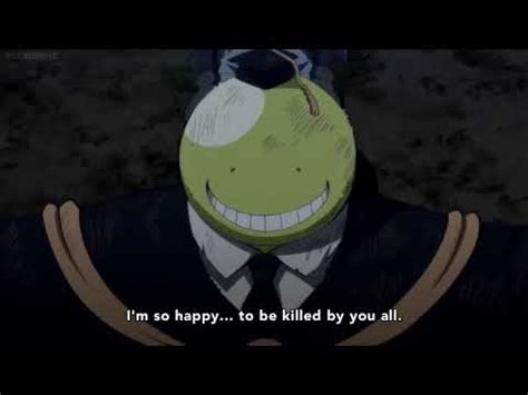 KoroSensei Death (Emotional Moment) - YouTube