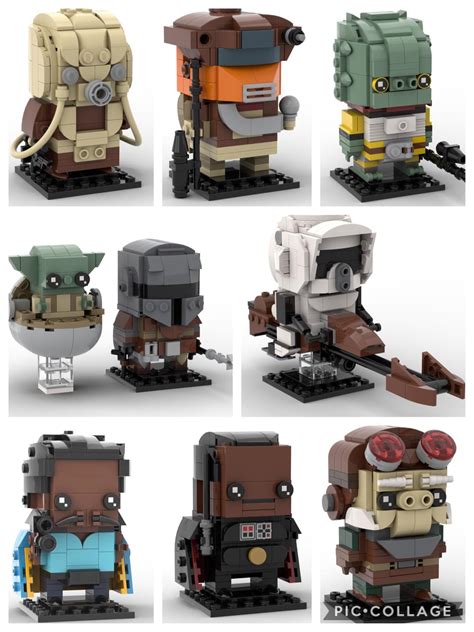 Custom Lego Star Wars Brickheadz - Please see a collection of my custom ...