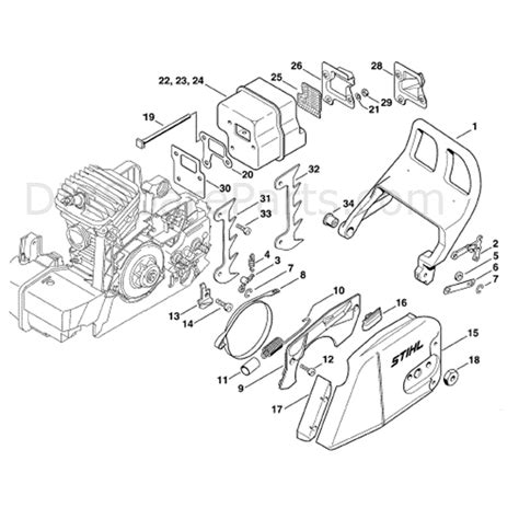 stihl 310 parts diagram – stihl trimmer parts diagrams – Brilnt