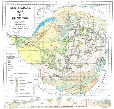 Rhodesian Maps Archive of Rhodesia