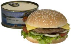 Cheeseburger in a Can For Sale on Amazon or eBay | Buy Online and Save!