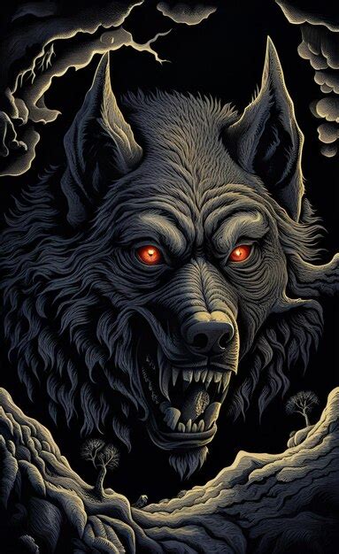 Premium Photo | Werewolf art