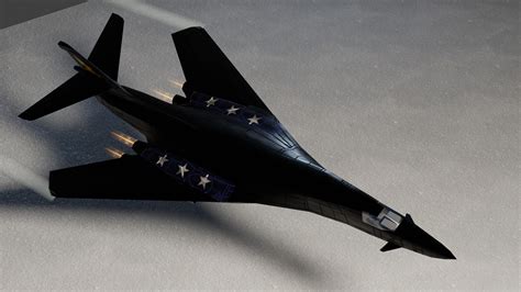 Rockwell B-1B Lancer 3D Model - TurboSquid 1982092