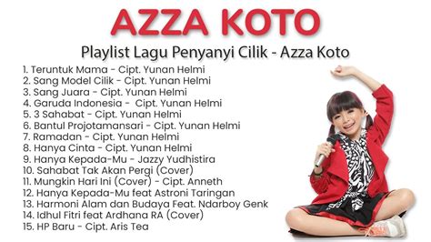 AZZA KOTO - PLAYLIST LAGU PENYANYI CILIK | #music #trending #musicvideo ...