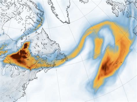 Smoke from Canada's wildfires darkens Europe's skies