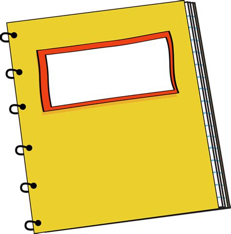 Free Notebook Transparent Cliparts, Download Free Notebook Transparent ...