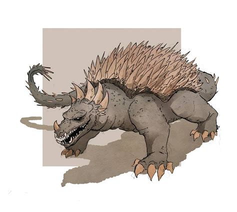 Anguirus by Gangor7 on DeviantArt | Godzilla funny, Godzilla vs gigan ...