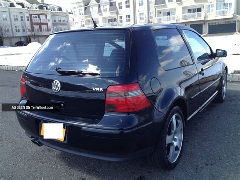 2002 Volkswagen Golf Gti Vr6 Hatchback 2 - Door 2. 8l 6 Speed Manual