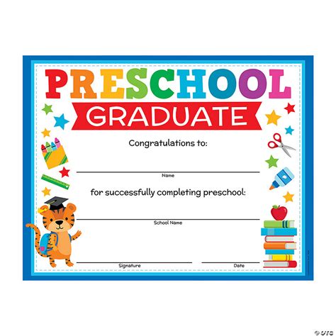 Preschool Graduation Certificates - 25 Pc. | Oriental Trading