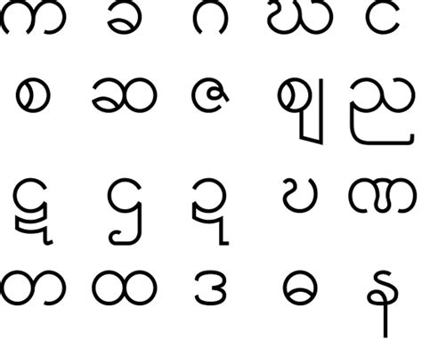 Myanmar Font Design