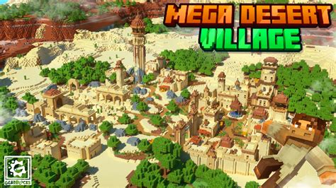 Mega Desert Village by Gearblocks (Minecraft Marketplace Map ...