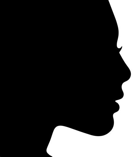 Silhouette Woman Profile Free Stock Photo - Public Domain Pictures