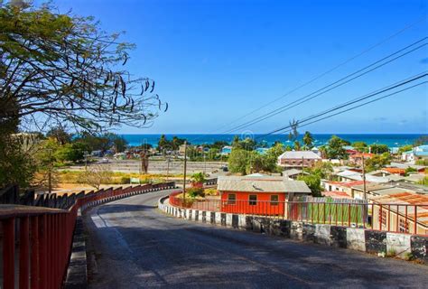 Oistins Fishing Town on Barbados South Coast from the Overlooking ...