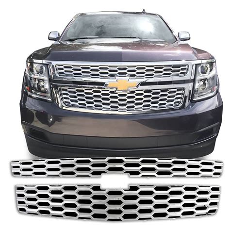 2015-2020 CHEVROLET SUBURBAN CHROME GRILLE OVERLAY COVER GI127