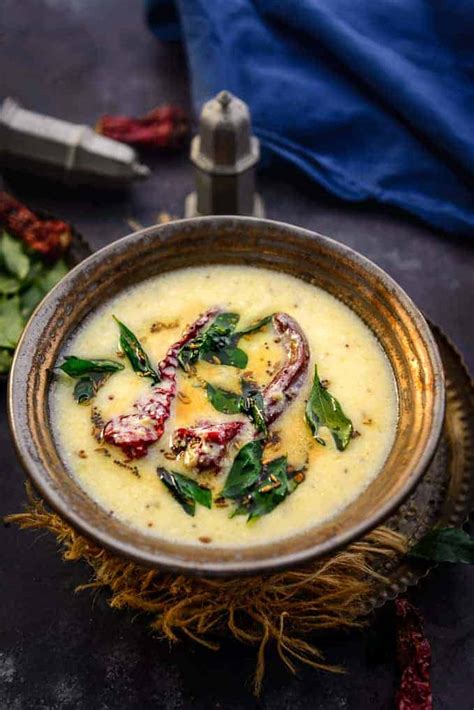 Traditional Gujarati Kadhi (Step by Step + Video) - Whiskaffair