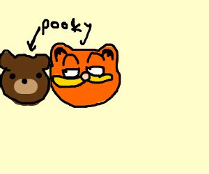 Garfield with Pooky - Drawception