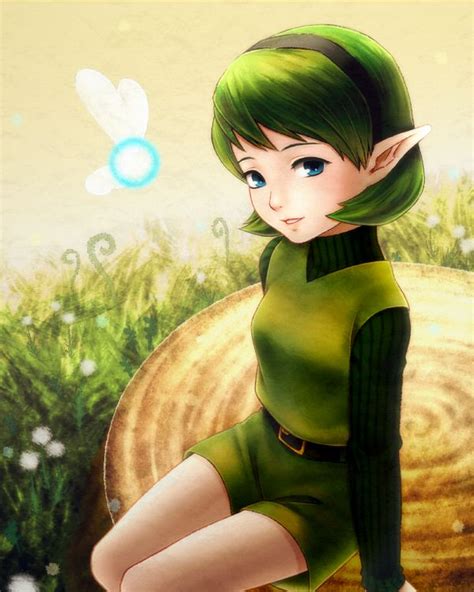 the legend of zelda ocarina of time, saria | Legend of zelda characters ...