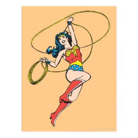 Wonder Woman Lasso of Truth Postcard | Zazzle.com