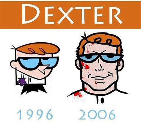 Dexter then and now