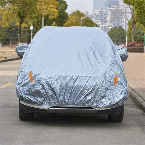 Waterproof Car Cover Outdoor Sun Protection Cover Reflector Dust Rain ...