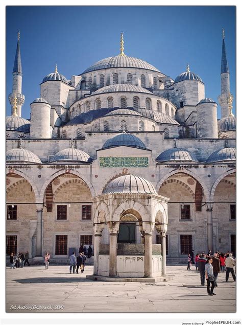 Blue Mosque (Istanbul, Turkey) – Islamic Architecture -002 | Prophet ...