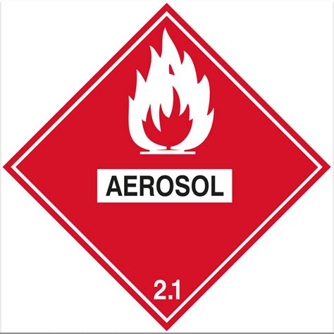 Class 2.1 - Aerosol Labels – Markit Graphics