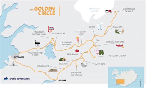 golden circle iceland map - Google Search | Golden circle iceland ...